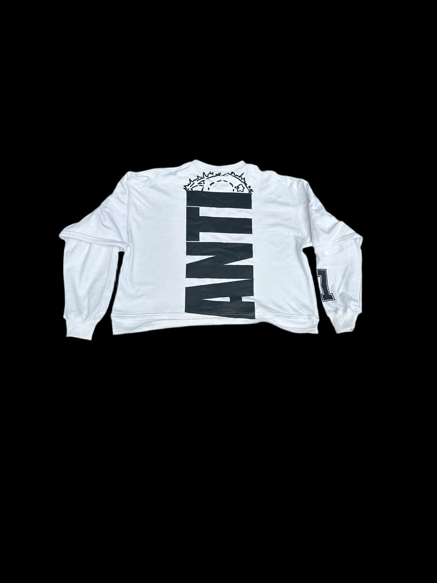 White UNSOLVED tee