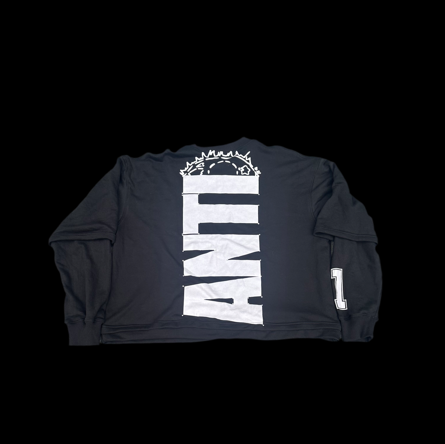 Black UNSOLVED tee