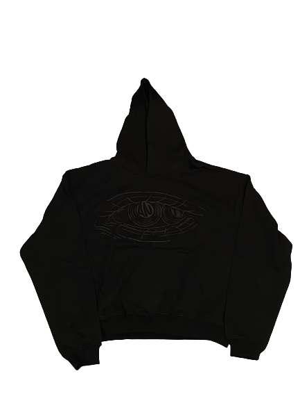 Triple black Hoodie