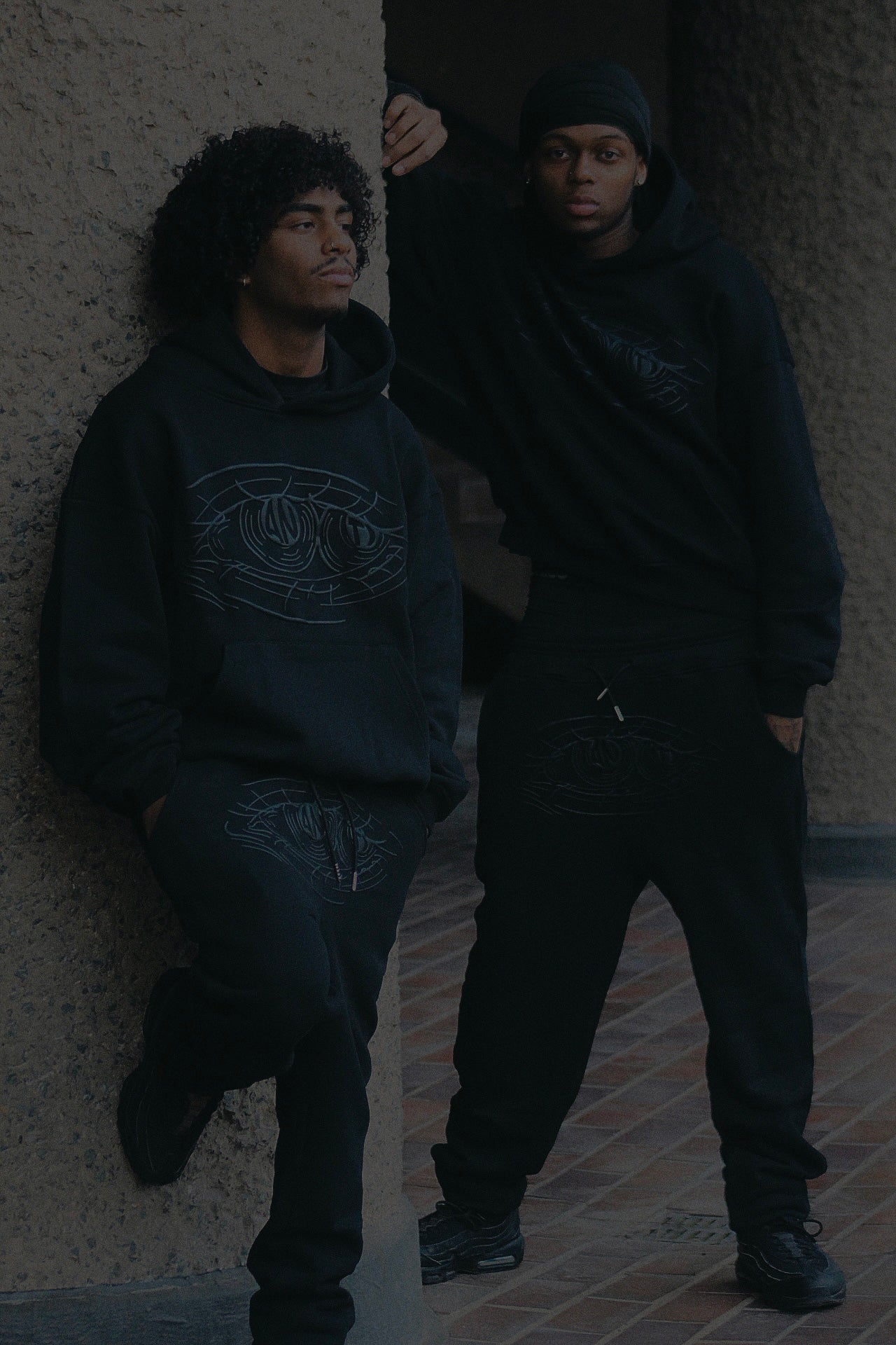 Triple black Hoodie